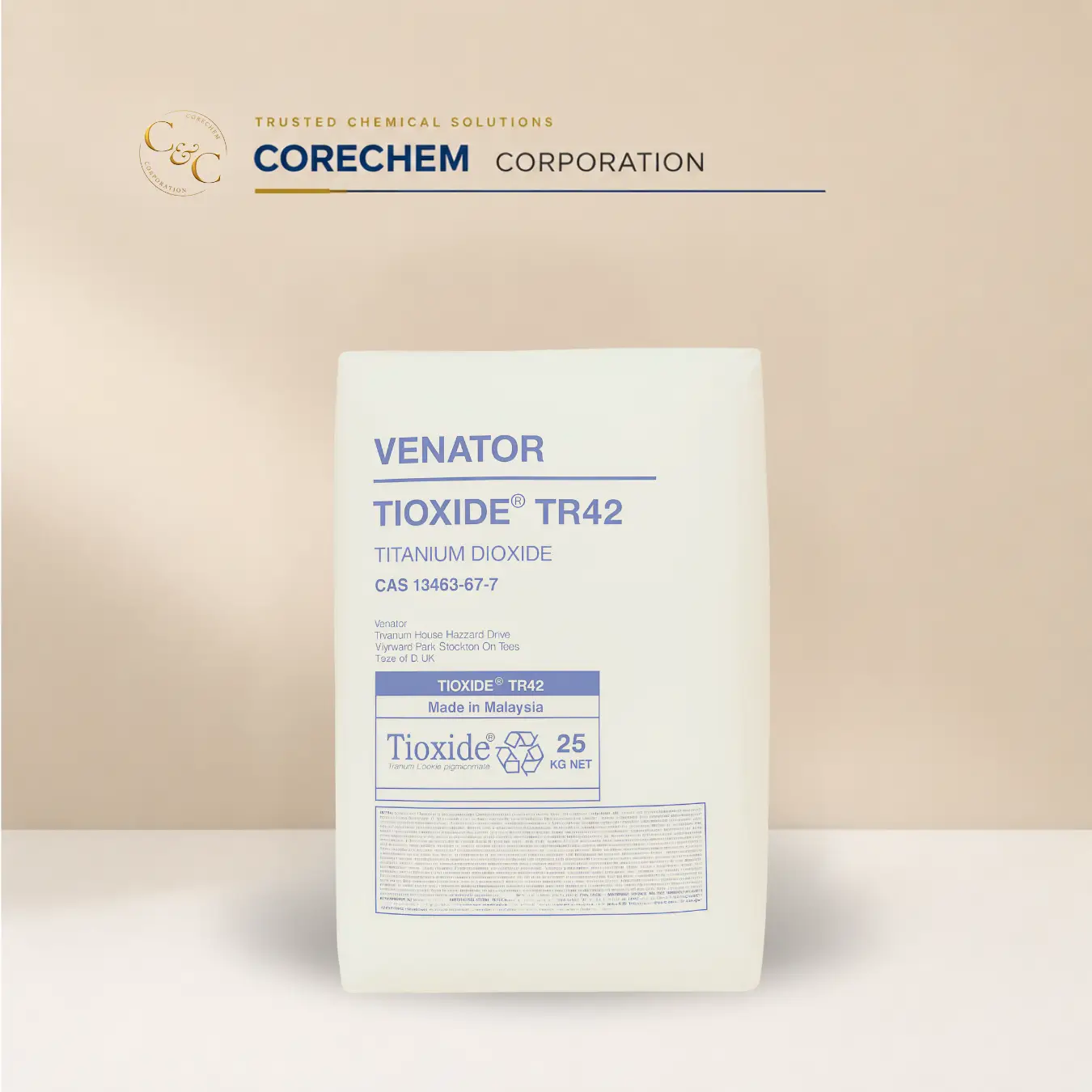 Titanium Dioxide Venator TR42